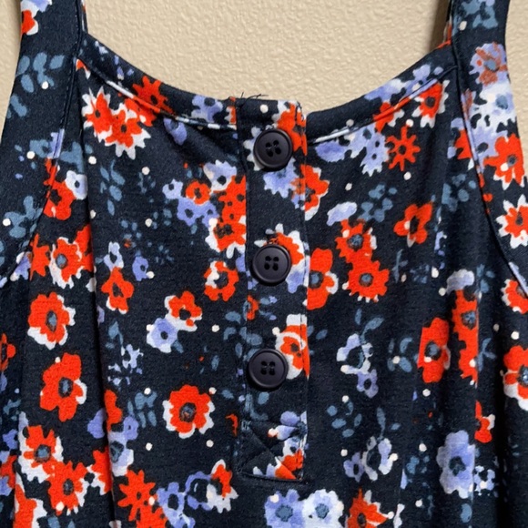 Copper Key Floral Romper - Picture 3 of 7